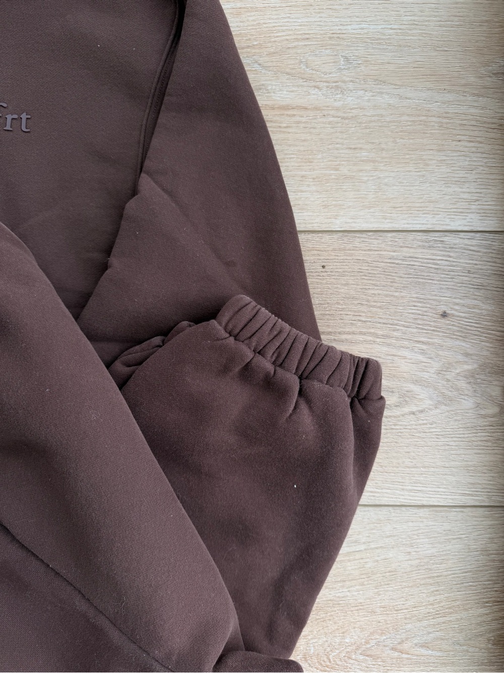 Comfort Hoodie Set - Brown - Picture 6 of 8